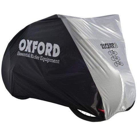 OXFORD AQUATEX ROWEROWY POKROWIEC WODOODPORNY NA TRZY ROWERY KOLOR SZARY/CZARNY OXFORD AQUATEX ROWEROWY POKROWIEC WODOODPORNY NA TRZY ROWERY KOLOR SZARY/CZARNY