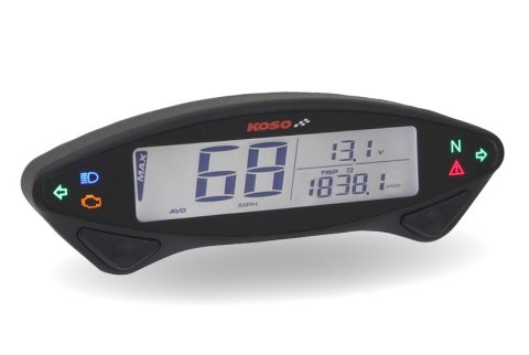 KOSO PROMOCJA LICZNIK MOTOCYKLOWY UNIWERSALNY MODEL DB EX-02S KTM/HUSQVARNA/HUSABERG/BETA RR (EL) (Z CZUJNIKIEM I MAGNESEM)