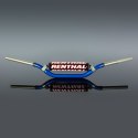 RENTHAL KIEROWNICA 1,1/8 CALA (28,6MM) MX TWINWALL 918 HANDLEBAR BLUE CR HIGH/RICKY JOHNSON PADDED KOLOR NIEBIESKI Z GĄBKĄ