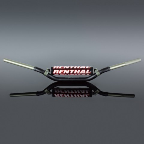 RENTHAL KIEROWNICA 1,1/8 CALA (28,6MM) MX TWINWALL 922 HANDLEBAR BLACK RC HIGH PADDED KOLOR CZARNY Z GĄBKĄ RENTHAL KIEROWNICA 1,1/8 CALA (28,6MM) MX TWINWALL 922 HANDLEBAR BLACK RC HIGH PADDED KOLOR CZARNY Z GĄBKĄ