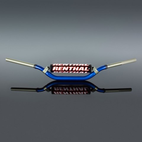 RENTHAL KIEROWNICA 1,1/8 CALA (28,6MM) MX TWINWALL 999 HANDLEBAR BLUE MCGRATH / SHORT PADDED KOLOR NIEBIESKI Z GĄBKĄ RENTHAL KIEROWNICA 1,1/8 CALA (28,6MM) MX TWINWALL 999 HANDLEBAR BLUE MCGRATH / SHORT PADDED KOLOR NIEBIESKI Z GĄBKĄ