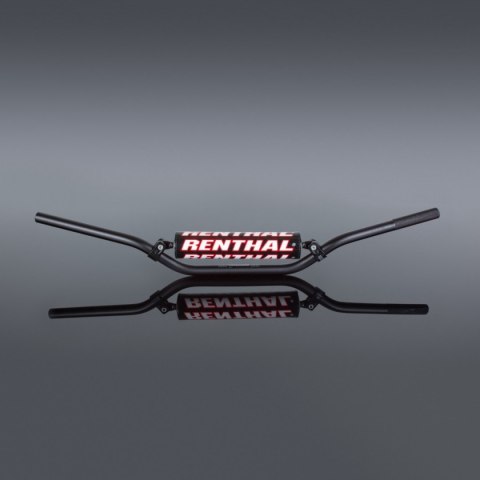 RENTHAL KIEROWNICA 7/8 CALA (22MM) MX HANDLEBAR BLACK ENDURO HIGH PADDED KOLOR CZARNY Z GĄBKĄ RENTHAL KIEROWNICA 7/8 CALA (22MM) MX HANDLEBAR BLACK ENDURO HIGH PADDED KOLOR CZARNY Z GĄBKĄ