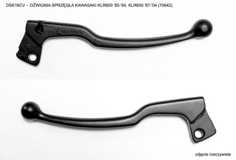 V PARTS (VICMA) DŹWIGNIA SPRZĘGŁA KAWASAKI KLR600 '85-'94, KLR650 '87-'04, KOLOR CZARNY (DSK16CV) = DSS16CV, DSS17CV (73362) (70 V PARTS (VICMA) DŹWIGNIA SPRZĘGŁA KAWASAKI KLR600 '85-'94, KLR650 '87-'04, KOLOR CZARNY (DSK16CV) = DSS16CV, DSS17CV (73362) (70