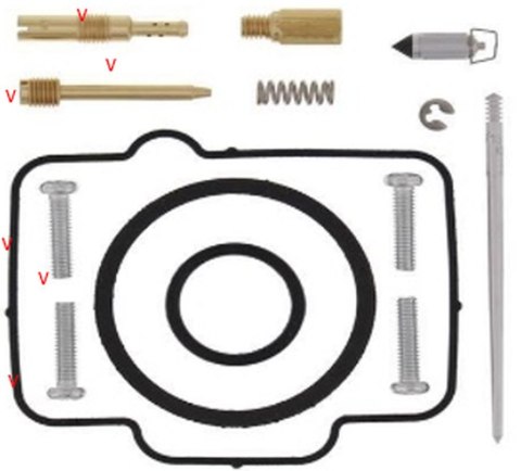 BEARING WORX ZESTAW NAPRAWCZY GAŹNIKA HONDA CR 250R '00, (26-1166) BEARING WORX ZESTAW NAPRAWCZY GAŹNIKA HONDA CR 250R '00, (26-1166)