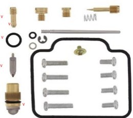 BEARING WORX ZESTAW NAPRAWCZY GAŹNIKA HONDA CR 250R '01, (26-1413)
