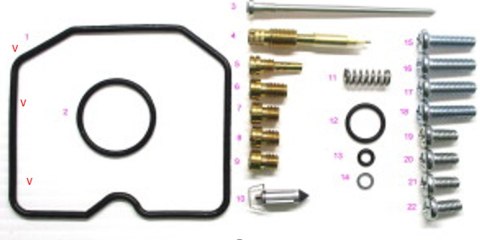 BEARING WORX ZESTAW NAPRAWCZY GAŹNIKA KAWASAKI KLF 300C BAYOU '97-'05 (26-1392) BEARING WORX ZESTAW NAPRAWCZY GAŹNIKA KAWASAKI KLF 300C BAYOU '97-'05 (26-1392)