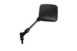 BIKETEC PARTS LUSTERKO LEWE UNIWERSALNE BEZ HOMOLOGACJI (M10/1,25) GWINT PRAWY, KOLOR CZARNY