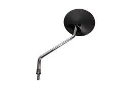 BIKETEC PARTS LUSTERKO LEWE UNIWERSALNE BEZ HOMOLOGACJI (M8/1,25) GWINT PRAWY, KOLOR CZARNY
