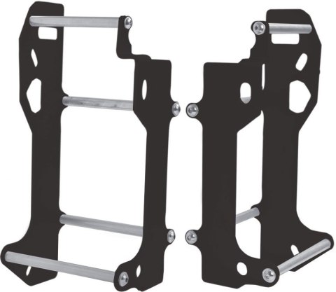 CROSSPRO OSŁONA CHŁODNICY ALUMINIOWA MODEL LIGHT: KTM SX/SXF/XC '15, EXCF 250 '12-'16, HUSQVARNA TC/TE/FC '14-'16 KOLOR CZARNY A CROSSPRO OSŁONA CHŁODNICY ALUMINIOWA MODEL LIGHT: KTM SX/SXF/XC '15, EXCF 250 '12-'16, HUSQVARNA TC/TE/FC '14-'16 KOLOR CZARNY A