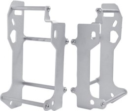 CROSSPRO PROMOCJA OSŁONY CHŁODNICY ALUMINIOWE AJP PR7 650 ADVENTURE '17-'19 KOLOR SREBRNY