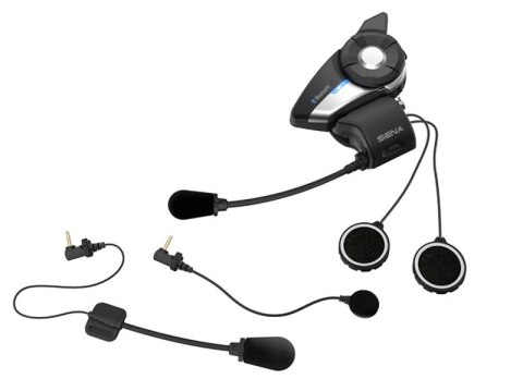 SENA INTERKOM MOTOCYKLOWY 20S EVO BLUETOOTH 4.1 DO 2000M Z GŁOŚNIKAMI HD SPEAKERS I UNIWERSALNYM ZESTAWEM MIKROFONÓW ( BEZ RADIA