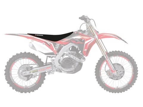 BLACKBIRD POKROWIEC / POSZYCIE NA SIEDZENIE HONDA CRF 250R '18-'21, CRF 450R '17-'20, CRF 450X '17-'23 ZEBRA KOLOR CZERNY CZERWO BLACKBIRD POKROWIEC / POSZYCIE NA SIEDZENIE HONDA CRF 250R '18-'21, CRF 450R '17-'20, CRF 450X '17-'23 ZEBRA KOLOR CZERNY CZERWO