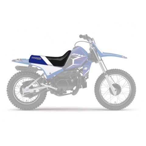 BLACKBIRD POKROWIEC / POSZYCIE NA SIEDZENIE YAMAHA PW 50 '90-'23 DREAM 4 YAMAHA KOLOR CZARNY BIAŁY NIEBIESKI BLACKBIRD POKROWIEC / POSZYCIE NA SIEDZENIE YAMAHA PW 50 '90-'23 DREAM 4 YAMAHA KOLOR CZARNY BIAŁY NIEBIESKI