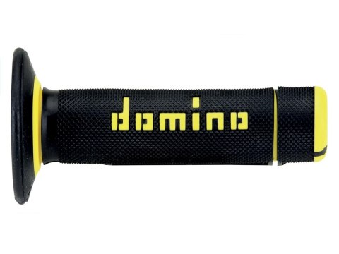 DOMINO MANETKI (GRIPY) OFF ROAD X-TREME DWUSKŁADNIKOWE KOLOR CZARNY/ŻÓŁTY