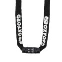 OXFORD PROMOCJA ŁAŃCUCH ZABEZPIECZENIE ANTYKRADZIEŻOWE COMBI CHAIN 8MM x 1.5M (OCZKO 8MM) - (ZAMKNIĘCIE NA SZYFR)