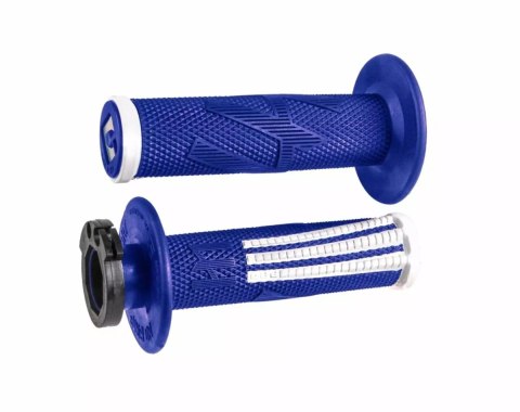 ODI MANETKI OFF ROAD EMIG PRO V2 LOCK-ON GRIP KOLOR NIEBIESKI BIAŁY ODI MANETKI OFF ROAD EMIG PRO V2 LOCK-ON GRIP KOLOR NIEBIESKI BIAŁY