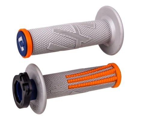 ODI MANETKI OFF ROAD EMIG PRO V2 LOCK-ON GRIP KOLOR SZARY POMARAŃCZOWY ODI MANETKI OFF ROAD EMIG PRO V2 LOCK-ON GRIP KOLOR SZARY POMARAŃCZOWY