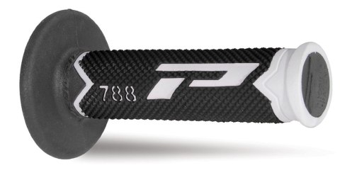PROGRIP MANETKI PG788 OFF ROAD (22+25MM, DŁ.115MM) KOLOR SZARY/CZARNY/CIEMNY SZARY (TRÓJSKŁADNIKOWE) (788-214)