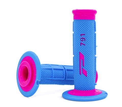 PROGRIP MANETKI PG791 OFF ROAD (22+25MM, DŁ.115MM) KOLOR JASNO NIEBIESKI/FUXIA (DWUSKŁADNIKOWE) (791-389) (PG791FU/LB) PROGRIP MANETKI PG791 OFF ROAD (22+25MM, DŁ.115MM) KOLOR JASNO NIEBIESKI/FUXIA (DWUSKŁADNIKOWE) (791-389) (PG791FU/LB)