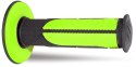 PROGRIP MANETKI PG798 OFF ROAD (22+25MM, DŁ.115MM) KOLOR CZARNY ZIELONY (DWUSKŁADNIKOWE HALF WAFFLE) (798-138) (PG798BK/GN)