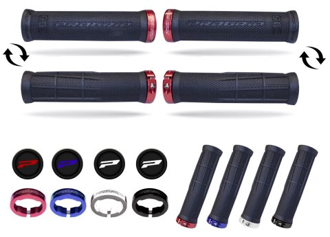 PROGRIP MANETKI PG995 ATV / JET SKI / MTB (22+22MM, DŁ. 120MM) KOLOR CZARNY Z NIEBIESKĄ BLOKADĄ LOCK-ON (995-356) PROGRIP MANETKI PG995 ATV / JET SKI / MTB (22+22MM, DŁ. 120MM) KOLOR CZARNY Z NIEBIESKĄ BLOKADĄ LOCK-ON (995-356)