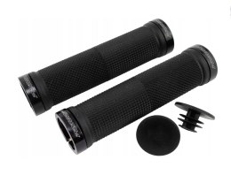 PROGRIP MANETKI PG999 ATV / JET SKI / MTB (22+22MM, DŁ. 120MM) KOLOR CZARNY Z CZARNĄ BLOKADĄ LOCK-ON (999-102)