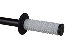 SCAR RACING MANETKI OFF-ROAD (22+25MM) Z WYPUSTKAMI DWUSKŁADNIKOWE KOLOR SZARY/CZARNY