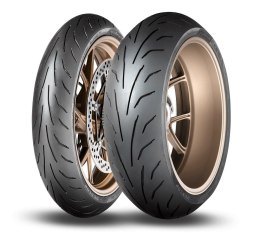 DUNLOP KOMPLET OPON (637484/23) 120/70ZR17 SPMAX QUALIFIER CORE (58W) TL PRZÓD DOT 2023 + (637804/23) 190/50ZR17 SPMAX QUALIFIER