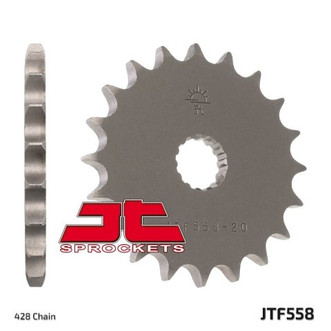 JT ZĘBATKA PRZEDNIA 577 18 YAMAHA DT 125R '93-'06 (57718JT) (ŁAŃC. 428)