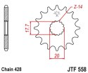 JT ZĘBATKA PRZEDNIA 577 20 YAMAHA DT 125R '93-'06 (57720JT) (ŁAŃC. 428)