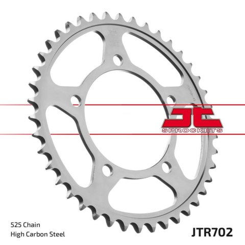 JT ZĘBATKA TYLNA 4363 44 APRILIA SL 750 SHIVER '07-'16, SHIVER 900 '17-'20, DORSODURO 900 '17-'20 (JTR702.44) (ŁAŃC. 525) JT ZĘBATKA TYLNA 4363 44 APRILIA SL 750 SHIVER '07-'16, SHIVER 900 '17-'20, DORSODURO 900 '17-'20 (JTR702.44) (ŁAŃC. 525)