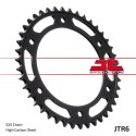 JT ZĘBATKA TYLNA 4550 42 BMW F800R (OTWÓR NA ŚRUBĘ 8,5MM) (455042JT) (ŁAŃC. 525) CZARNA