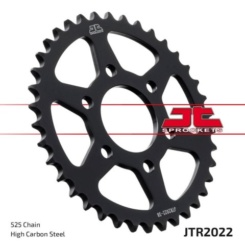 JT ZĘBATKA TYLNA 4763 38 ROYAL ENFIELD HIMALAYAN 411 '16-'22, SCRAM 411 '22-'23 (476338JT) (ŁAŃC. 525) (OEM: 587752/B)