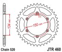 JT ZĘBATKA TYLNA 489 44 KAWASAKI KX/KXF `84-20 (48944JT) (ŁAŃC. 520)