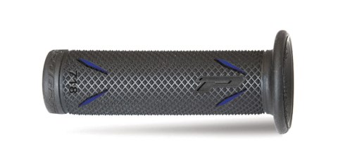 PROGRIP MANETKI PG718 ROAD (22+25MM, DŁ.122MM) KOLOR CZARNY / NIEBIESKI (DWUSKŁADNIKOWE) (718-150)