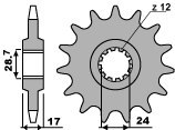 PBR WYPRZEDAZ ZĘBATKA PRZEDNIA 2073 14 18NC CBF/CBR 600 '-1' (ŁAŃC. 525) PBR WYPRZEDAZ ZĘBATKA PRZEDNIA 2073 14 18NC CBF/CBR 600 '-1' (ŁAŃC. 525)