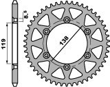PBR WYPRZEDAZ ZĘBATKA TYLNA 213 50 C45 HUSABERG 92-99 (JTR1950.50) (ŁAŃC. 520)
