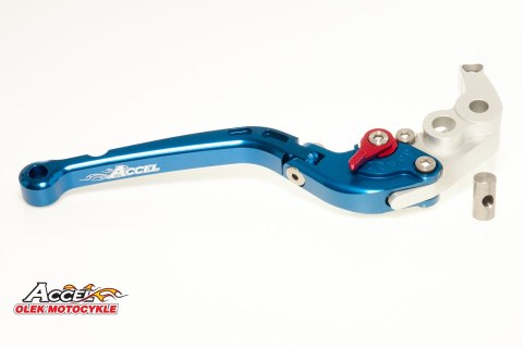 ACCEL PROMOCJA DŹWIGNIA (KLAMKA NIEŁAMKA) HAMULCA SUZUKI GSXR 600/750 '06-13, GSXR 1000 '05-13 KOLOR NIEBIESKI (DHS03SA) (AFBL-1