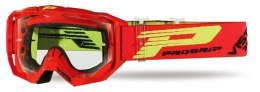 PROGRIP GOGLE PG3303-107 TR VISTA KOLOR CZERWONY (SZYBA PG3310 BEZBARWNA, ANTISCRATCH, NO FOG, ANTI UV + DRUGA GRATIS) (3303-107