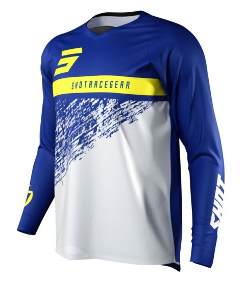 SHOT RACING WYPRZEDAŻ KOSZULKA MOTO DEVO ROLL BLUE KOLOR NIEBIESKI/BIAŁY/ŻÓŁTY ROZMIAR M SHOT RACING WYPRZEDAŻ KOSZULKA MOTO DEVO ROLL BLUE KOLOR NIEBIESKI/BIAŁY/ŻÓŁTY ROZMIAR M