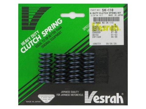 VESRAH SPRĘŻYNY SPRZĘGŁOWE HONDA CBR 1000RR '04-'07 / '13-'17, CB1000R '09-18 (MADE IN JAPAN) VESRAH SPRĘŻYNY SPRZĘGŁOWE HONDA CBR 1000RR '04-'07 / '13-'17, CB1000R '09-18 (MADE IN JAPAN)
