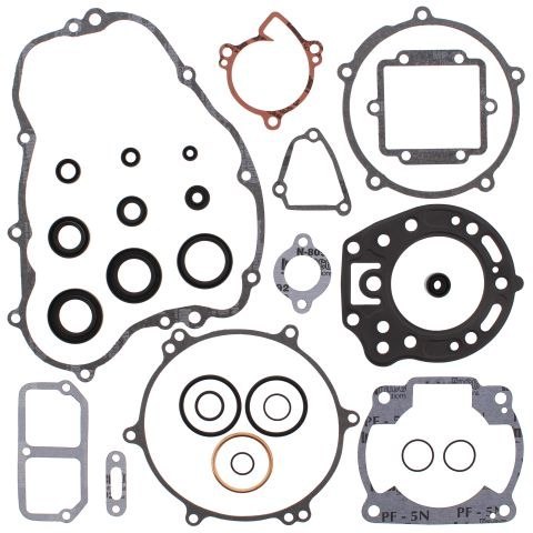 WINDEROSA (VERTEX) KOMPLET USZCZELEK Z USZCZELNIACZAMI SILNIKOWYMI KAWASAKI KDX200 89-94