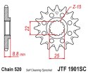JT ZĘBATKA PRZEDNIA 1248 16 KTM SX/EXC '91-'25 SAMOOCZYSZCZAJĄCA (124816JT) (ŁAŃC. 520)