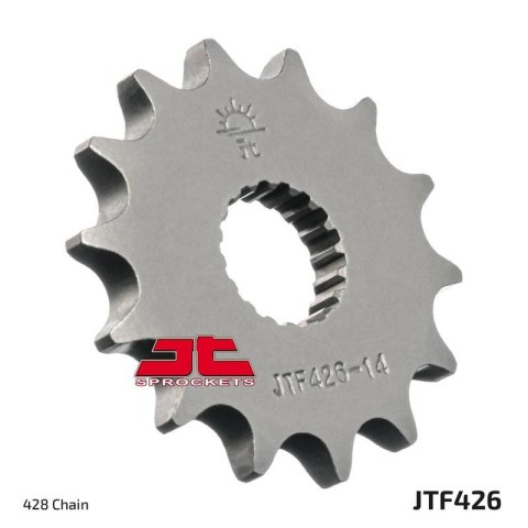 JT ZĘBATKA PRZEDNIA 426 11 SUZUKI GN 125 '92-'00, GS 125 '79-'00 (42611JT) (ŁAŃC. 428) NA ZAMÓWIENIE JT ZĘBATKA PRZEDNIA 426 11 SUZUKI GN 125 '92-'00, GS 125 '79-'00 (42611JT) (ŁAŃC. 428) NA ZAMÓWIENIE