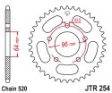 JT ZĘBATKA TYLNA 254 50 HONDA CBF 250 '04-'07 (25450JT) (ŁAŃC. 520)