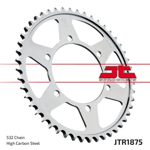 JT ZĘBATKA TYLNA 4440 48 YAMAHA YZF-R6 '03-10' (444048JT) (ŁAŃC.532) (ORYG.) JT ZĘBATKA TYLNA 4440 48 YAMAHA YZF-R6 '03-10' (444048JT) (ŁAŃC.532) (ORYG.)