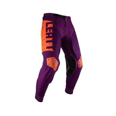 LEATT SPODNIE MOTO 4.5 PANT INDIGO KOLOR FIOLETOWY/POMARAŃCZOWY ROZMIAR L LEATT SPODNIE MOTO 4.5 PANT INDIGO KOLOR FIOLETOWY/POMARAŃCZOWY ROZMIAR L
