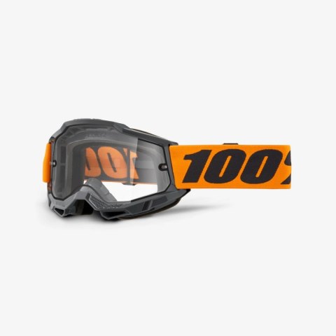 100 PROCENT GOGLE ACCURI 2 ENDURO MOTO ORANGE - DUAL CLEAR LENS - KOLOR CZARNY/POMARAŃCZOWY SZYBKA PRZEŹROCZYSTA 100 PROCENT GOGLE ACCURI 2 ENDURO MOTO ORANGE - DUAL CLEAR LENS - KOLOR CZARNY/POMARAŃCZOWY SZYBKA PRZEŹROCZYSTA
