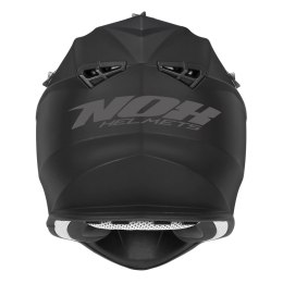 NOX PROMOCJA KASK CROSS / OFFROAD N633 SOLID KOLOR CZARNY MAT ROZMIAR XL (ZAPIĘCIE MIKROMETRYCZNE)