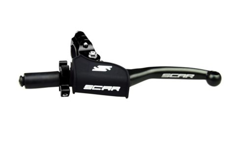 SCAR RACING KLAMKA SPRZĘGŁA (DŹWIGNIA) Z MOCOWANIEM KOMPLETNA KOLOR CZARNY SCAR RACING KLAMKA SPRZĘGŁA (DŹWIGNIA) Z MOCOWANIEM KOMPLETNA KOLOR CZARNY